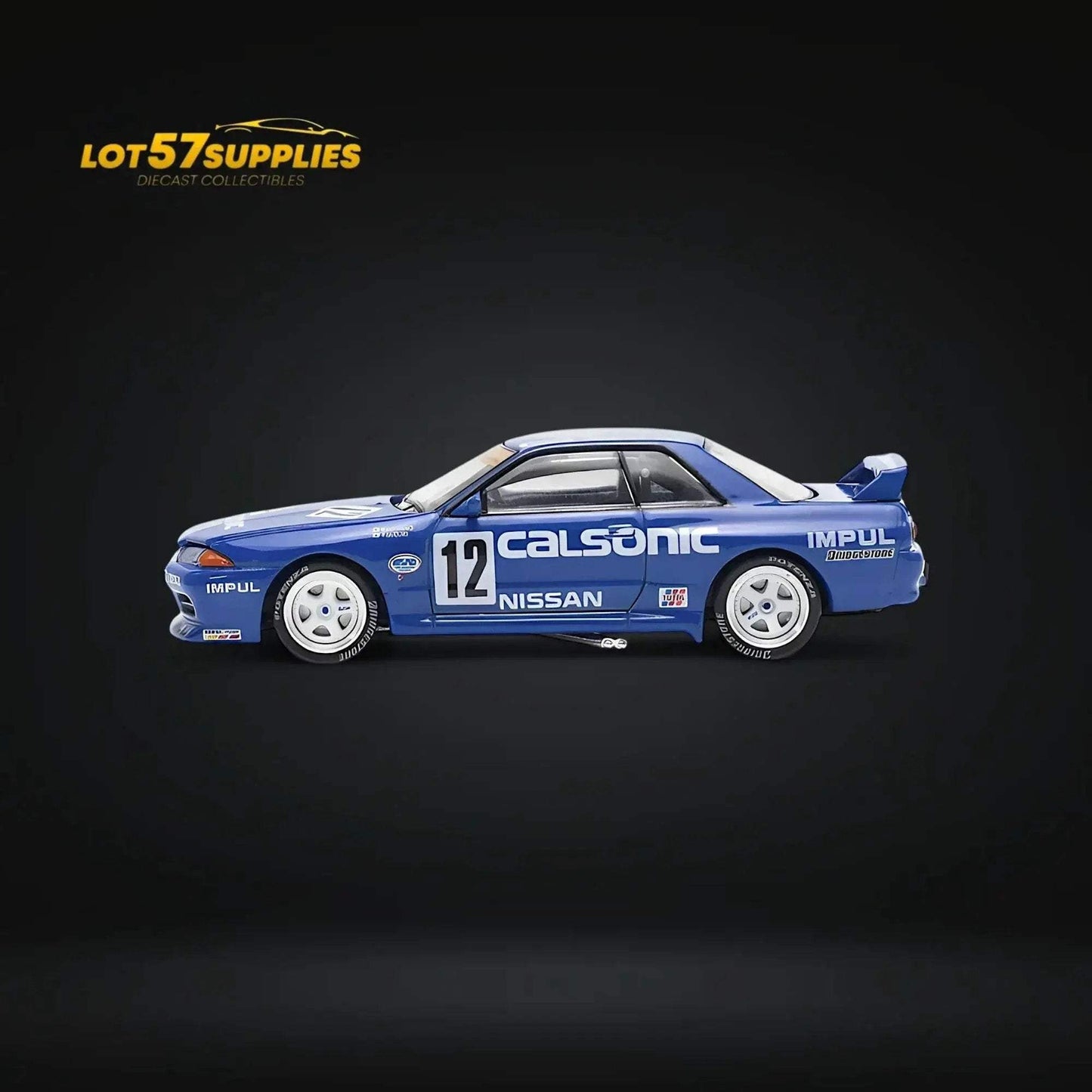 Nissan Skyline GTR R32 Diecast Model 64 Scale Openable Hood - ToylandEU
