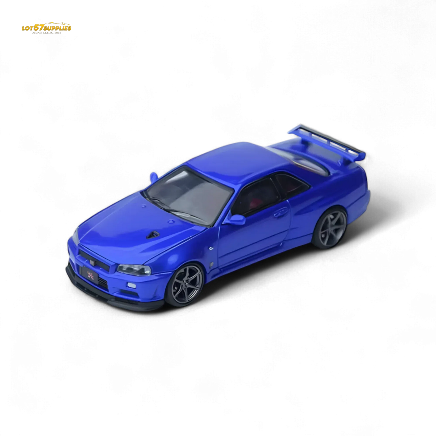 Nissan Skyline GTR R34 Diecast Model 1:64 Openable Front Cover - ToylandEU