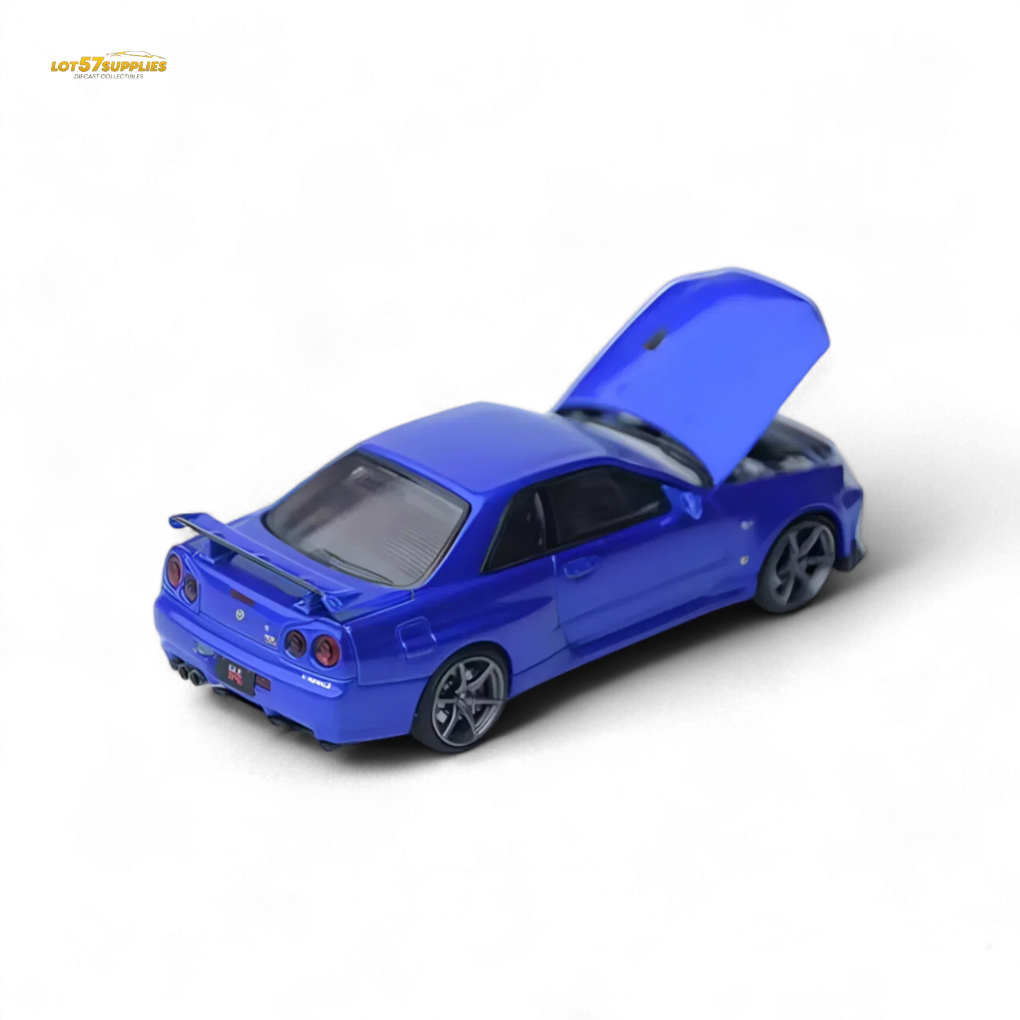 Nissan Skyline GTR R34 Diecast Model 1:64 Openable Front Cover - ToylandEU