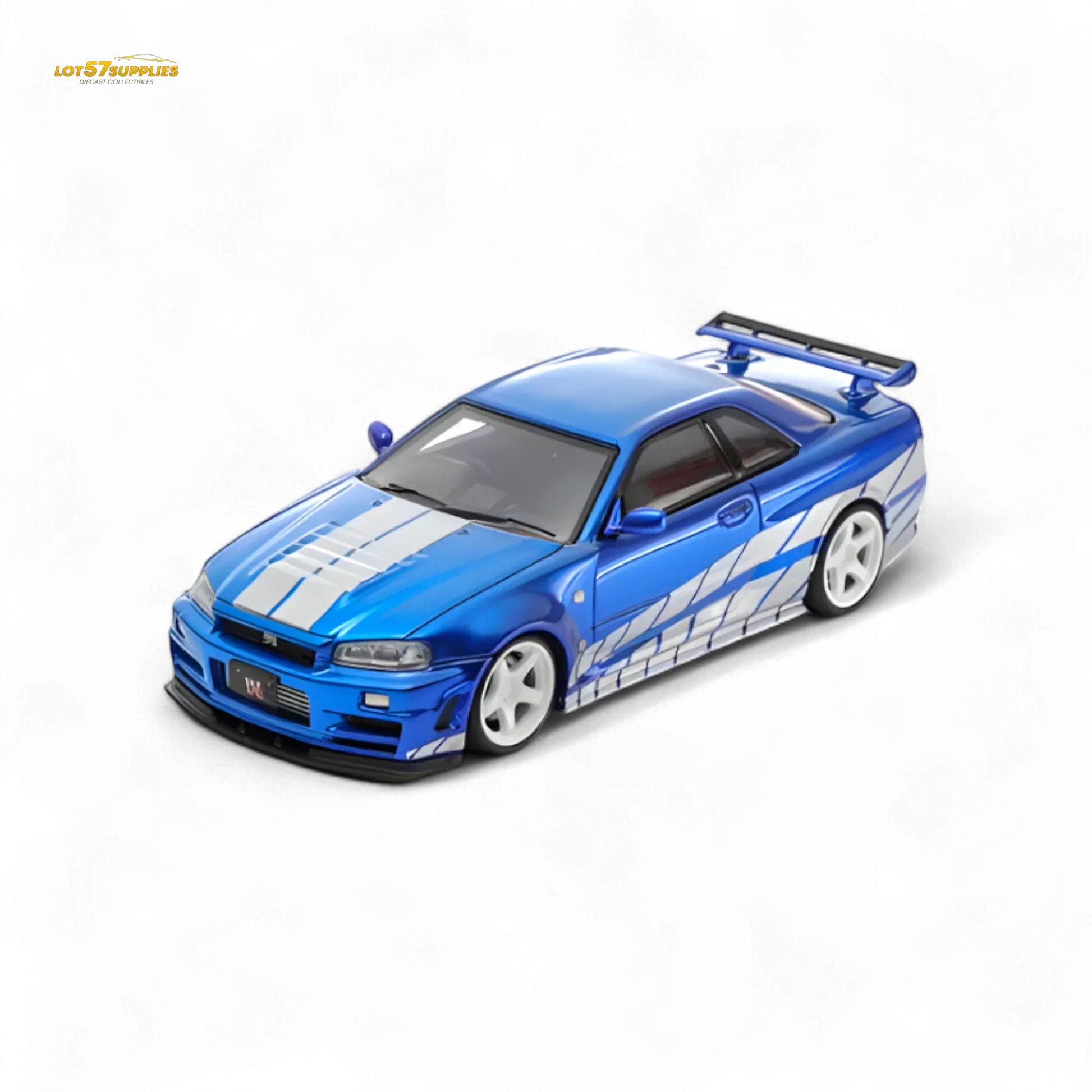 Nissan Skyline GTR R34 Diecast Z Tune Blue Limited Edition - ToylandEU
