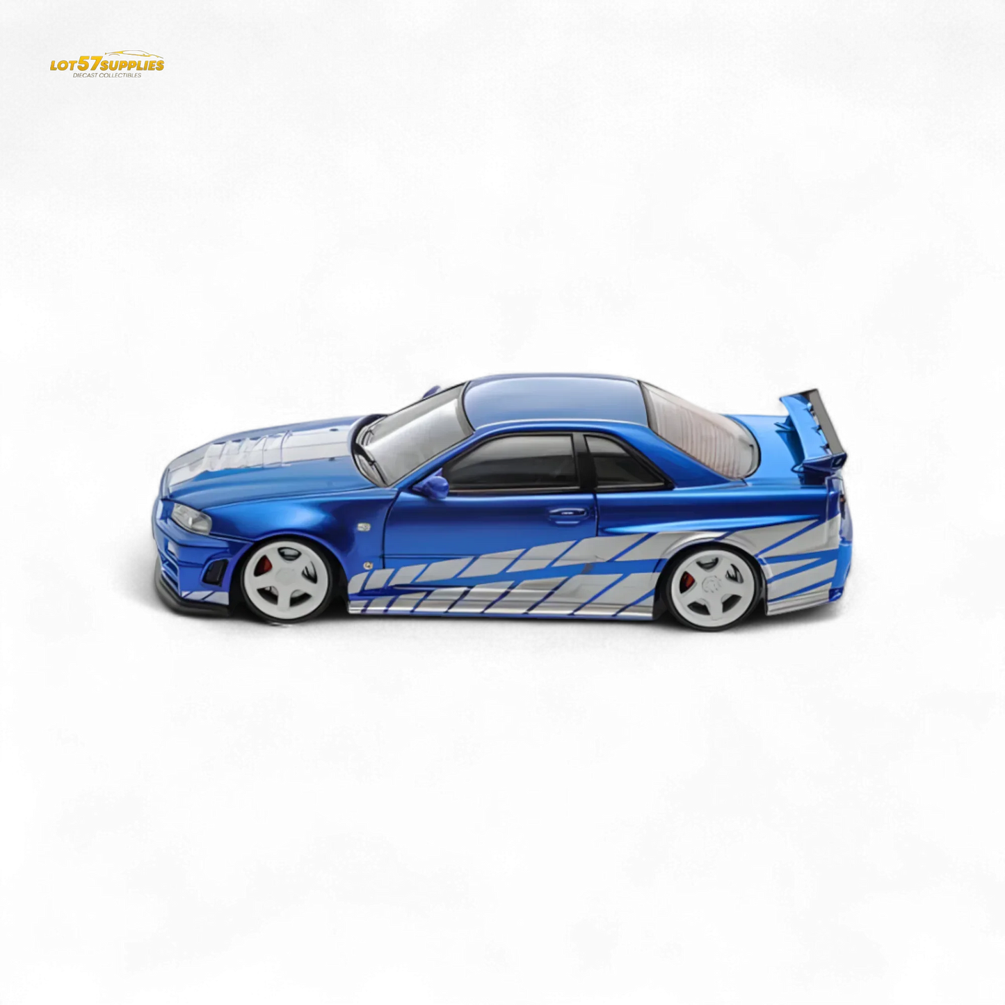 Nissan Skyline GTR R34 Diecast Z Tune Blue Limited Edition - ToylandEU