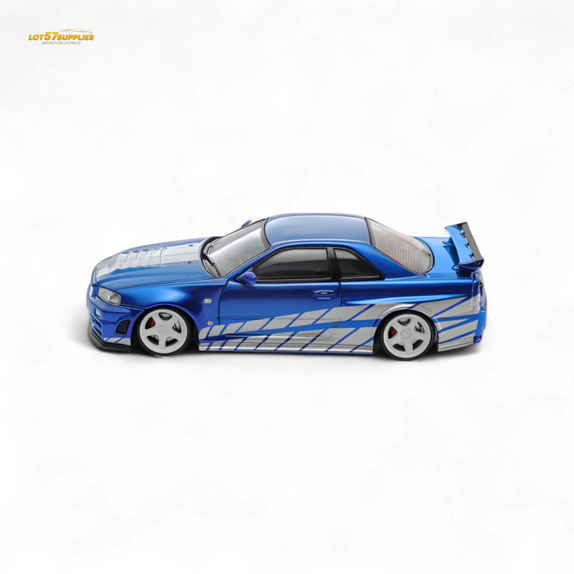 Nissan Skyline GTR R34 Diecast Z Tune Blue Limited Edition - ToylandEU