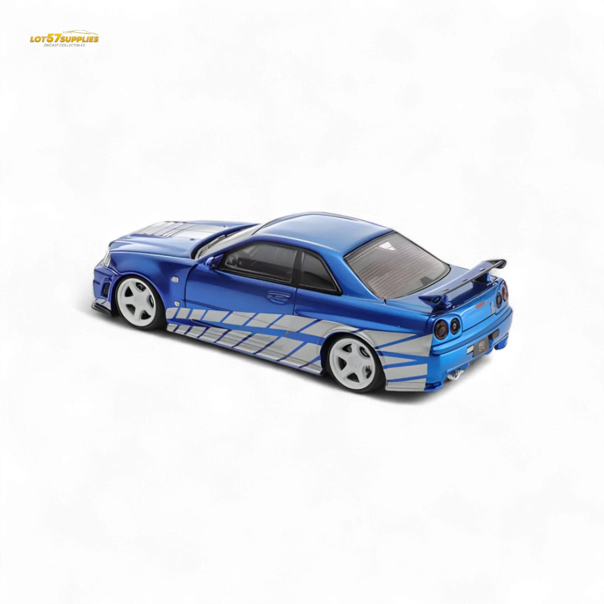 Nissan Skyline GTR R34 Diecast Z Tune Blue Limited Edition - ToylandEU