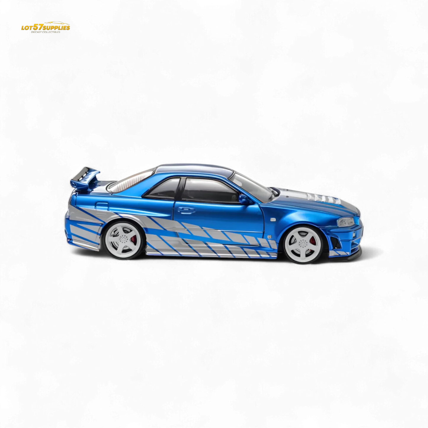 Nissan Skyline GTR R34 Diecast Z Tune Blue Limited Edition - ToylandEU