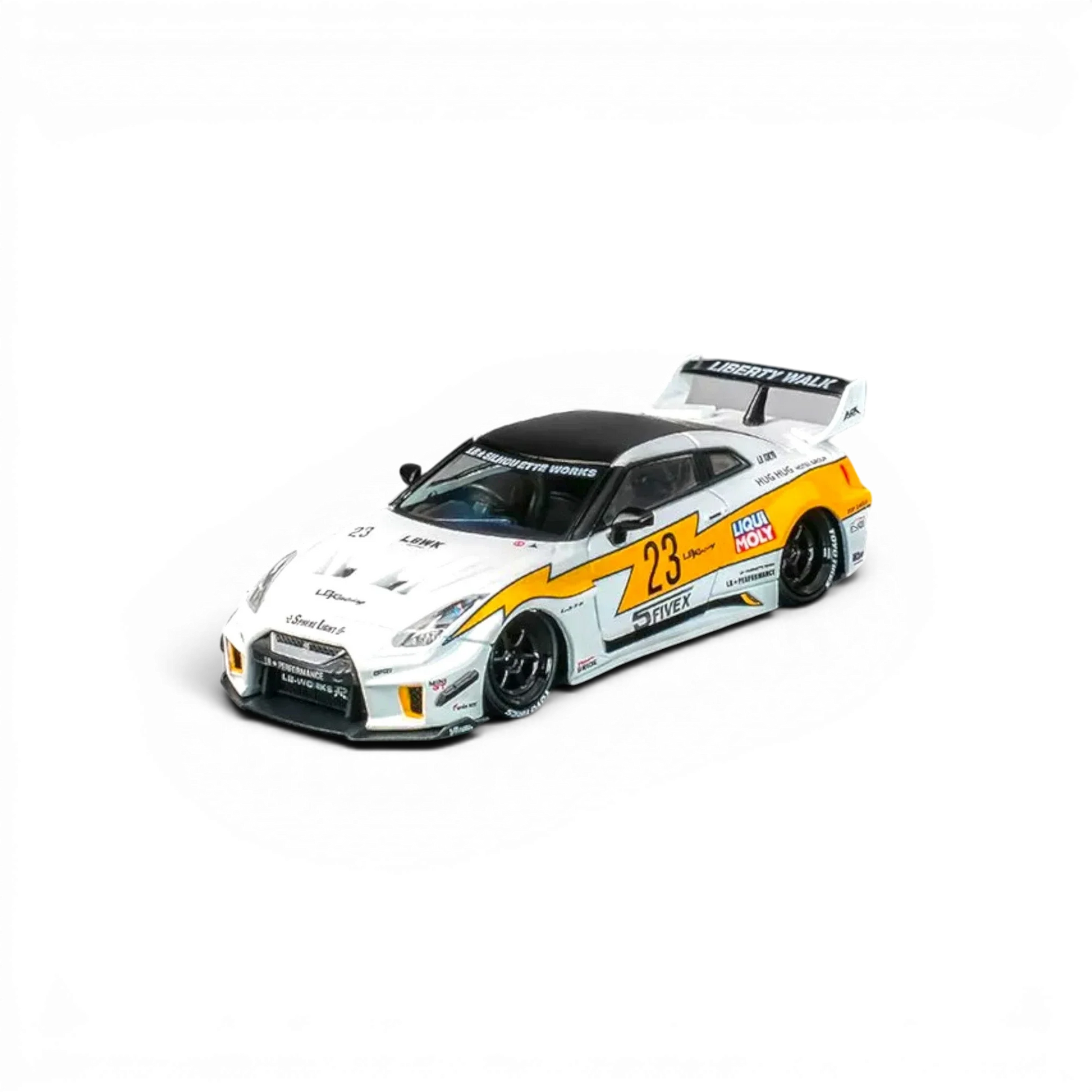  Nissan Skyline GTR R35RR Diecast Model Snap On Wheels 