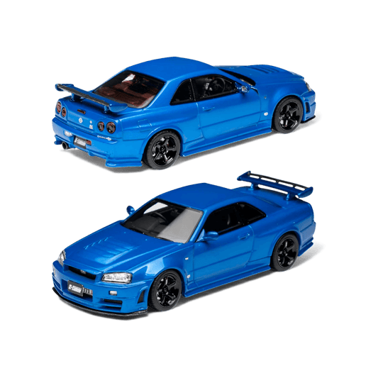 Nissan Skyline Gtr R34 Nismo Z Tune Bayside Blue Resin