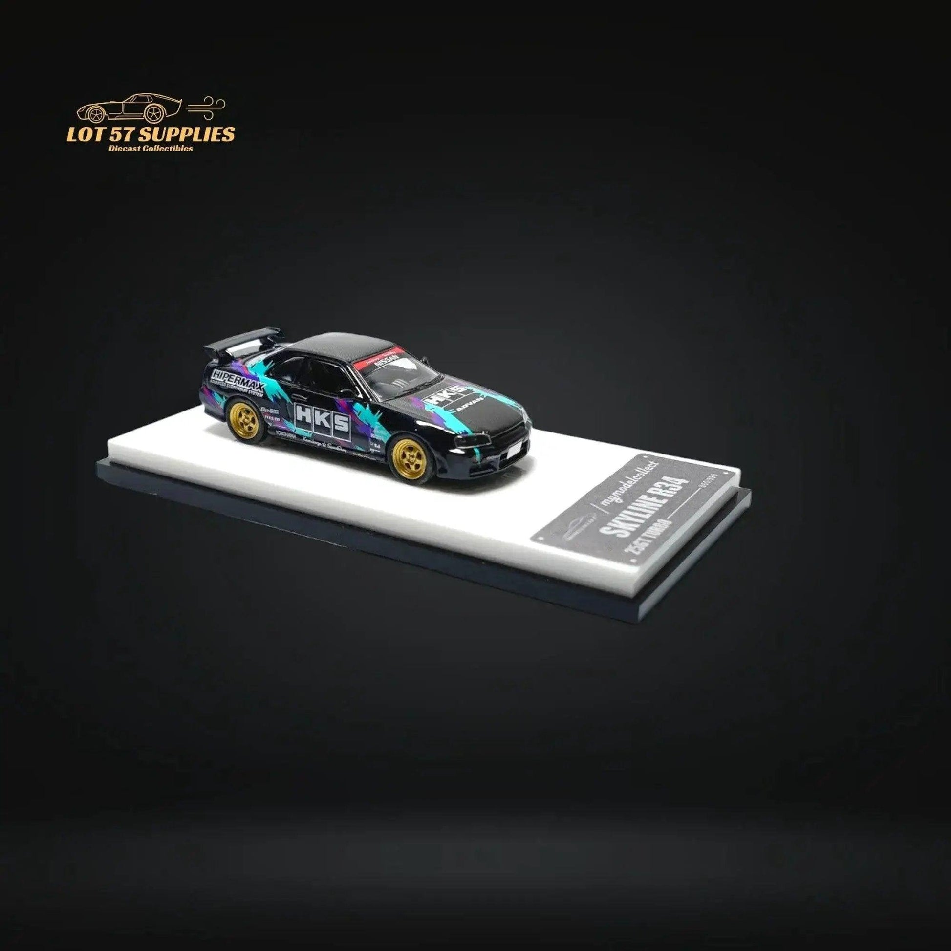  Nissan Skyline R34 Diecast 1 64 Scale Premium Livery -  ToylandEU™