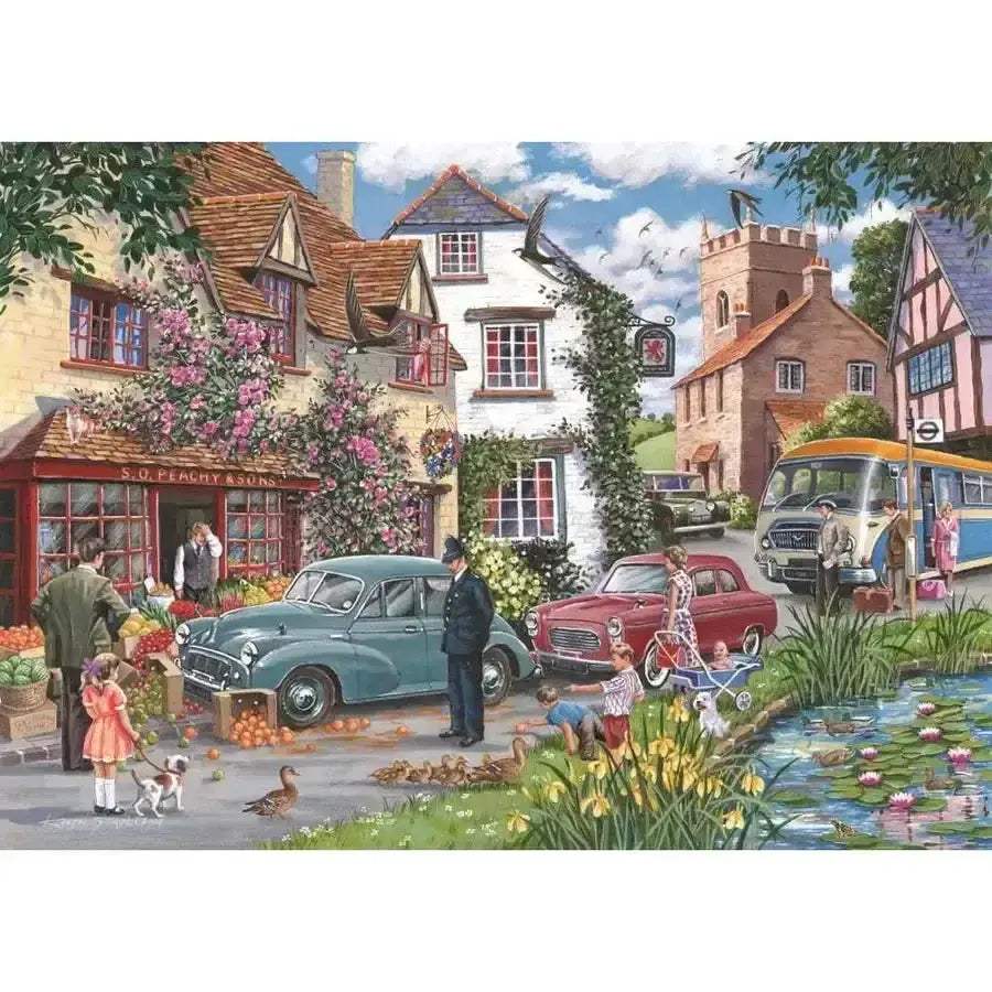 Find The Difference Jigsaw Puzzle 1000 Piece Traffic Jam Edition - ToylandEU