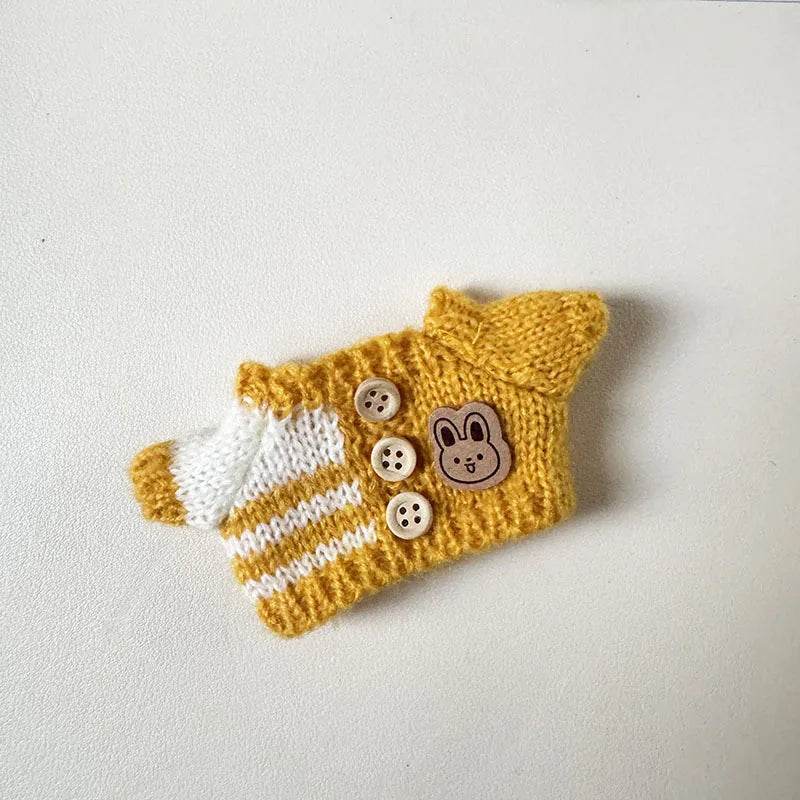 No Shoes for 17 cm Labubu Clothes Pendant Bear Outfit Accessories - ToylandEU