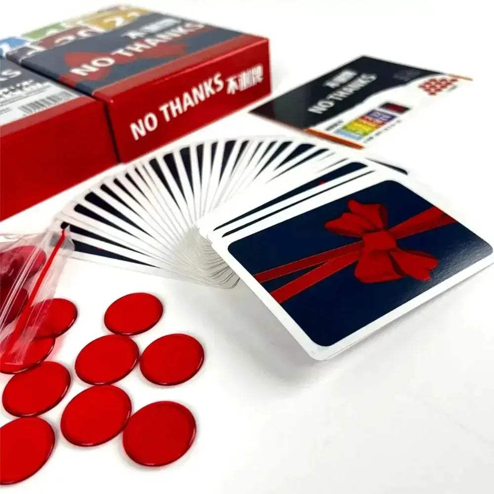 No Thanks Board Game For All Ages Promotes Family Fun - ToylandEU