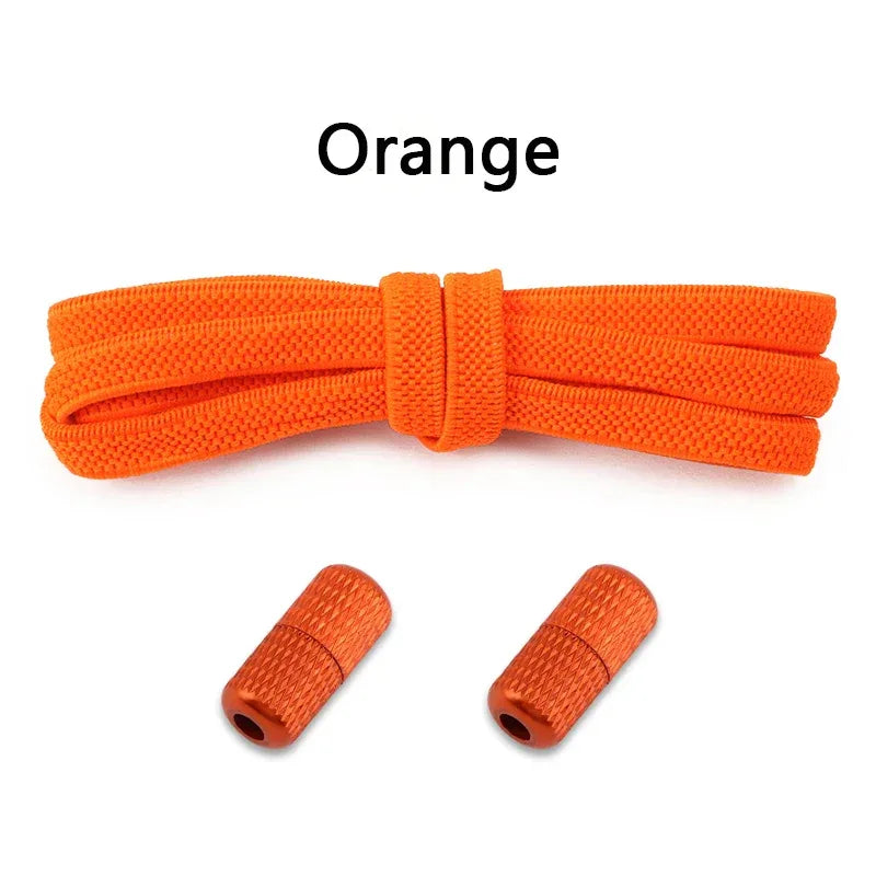No Tie Elastic Shoelaces For Sneakers Flat Stretch Laces - ToylandEU