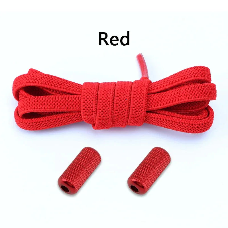 No Tie Elastic Shoelaces For Sneakers Flat Stretch Laces - ToylandEU