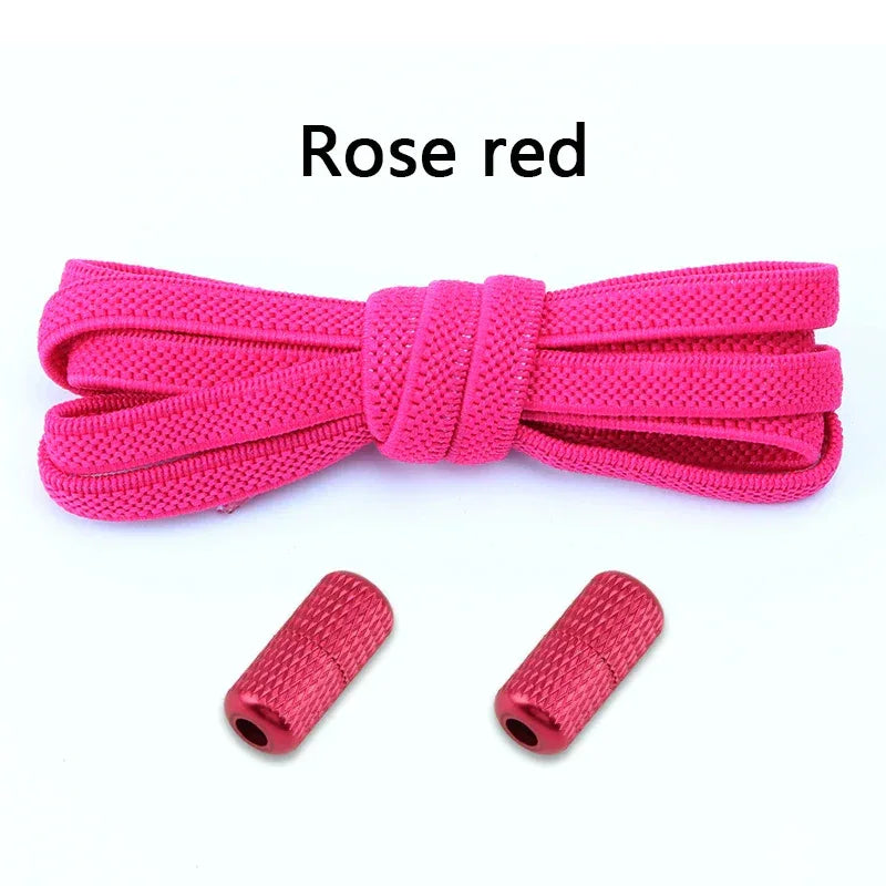 No Tie Elastic Shoelaces For Sneakers Flat Stretch Laces - ToylandEU