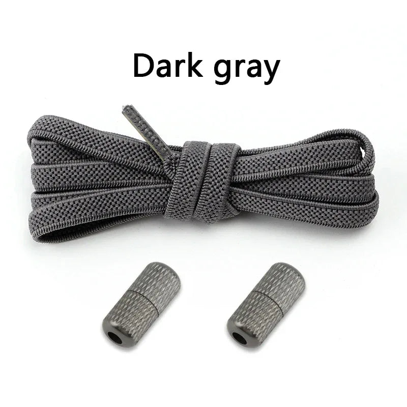 No Tie Elastic Shoelaces For Sneakers Flat Stretch Laces - ToylandEU