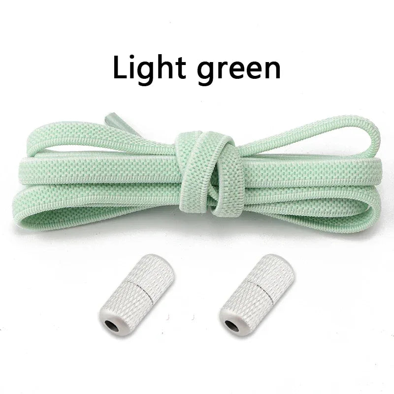 No Tie Elastic Shoelaces For Sneakers Flat Stretch Laces - ToylandEU