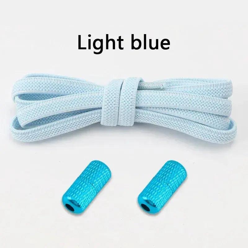  No Tie Elastic Shoelaces Sneakers Flat Stretch Laces -  ToylandEU™