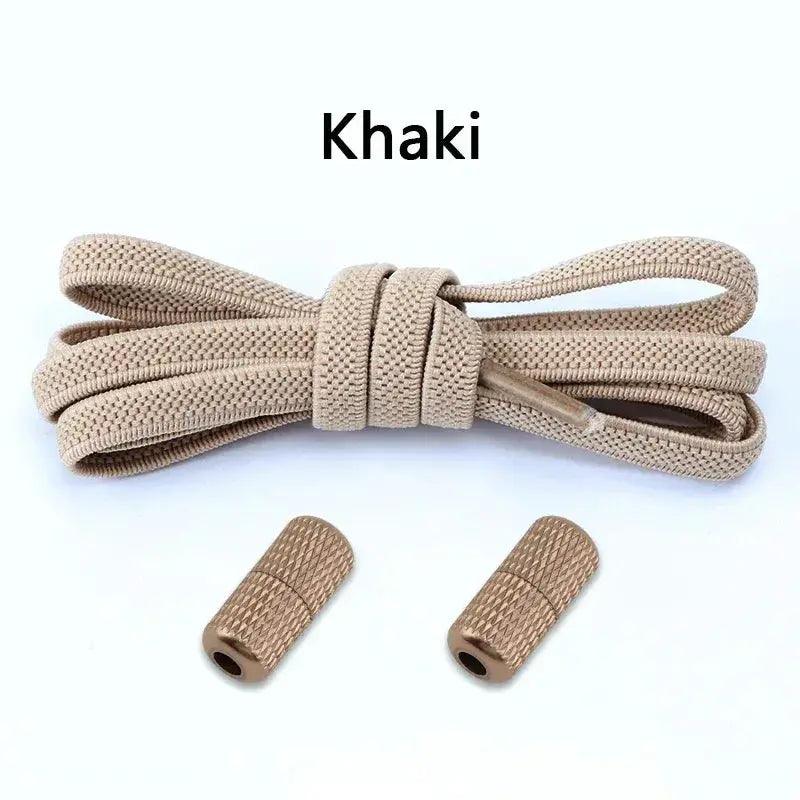  No Tie Elastic Shoelaces Sneakers Flat Stretch Laces -  ToylandEU™