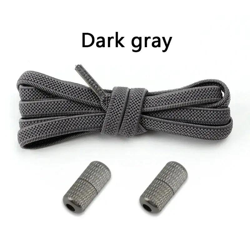  No Tie Elastic Shoelaces Sneakers Flat Stretch Laces -  ToylandEU™