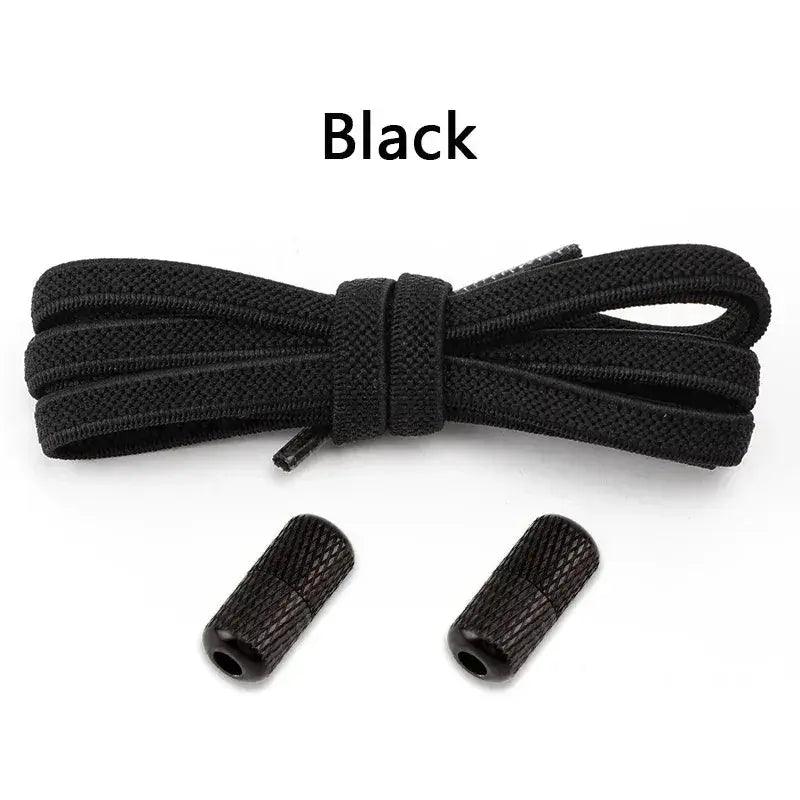  No Tie Elastic Shoelaces Sneakers Flat Stretch Laces -  ToylandEU™