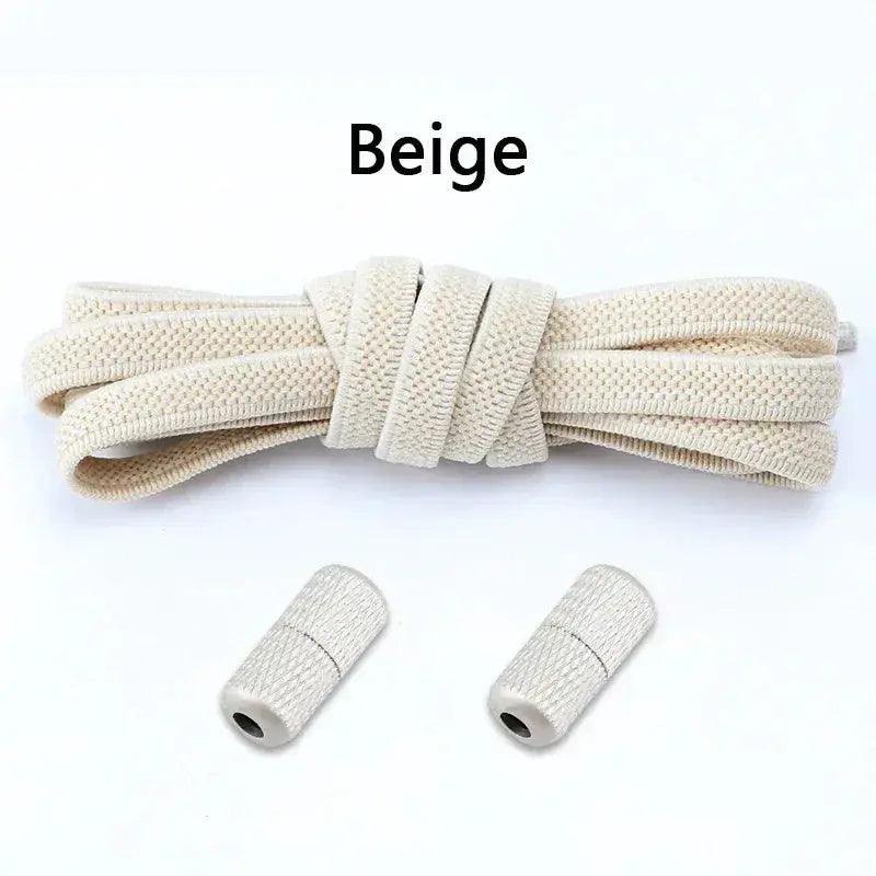  No Tie Elastic Shoelaces Sneakers Flat Stretch Laces -  ToylandEU™