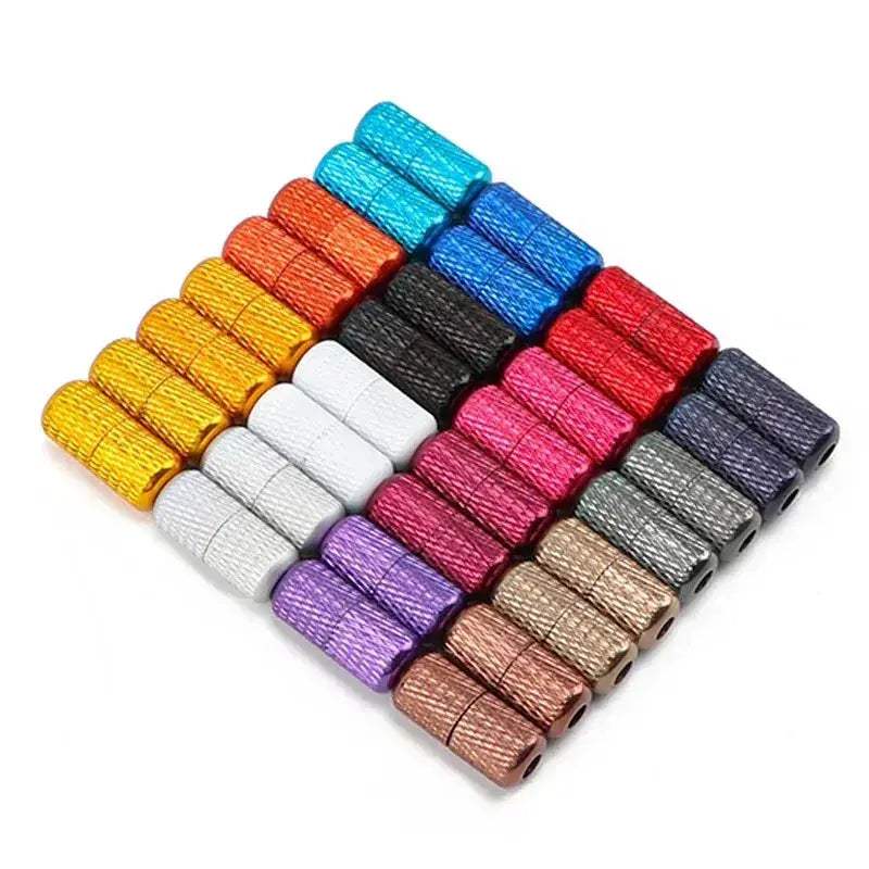  No Tie Elastic Shoelaces Sneakers Flat Stretch Laces -  ToylandEU™