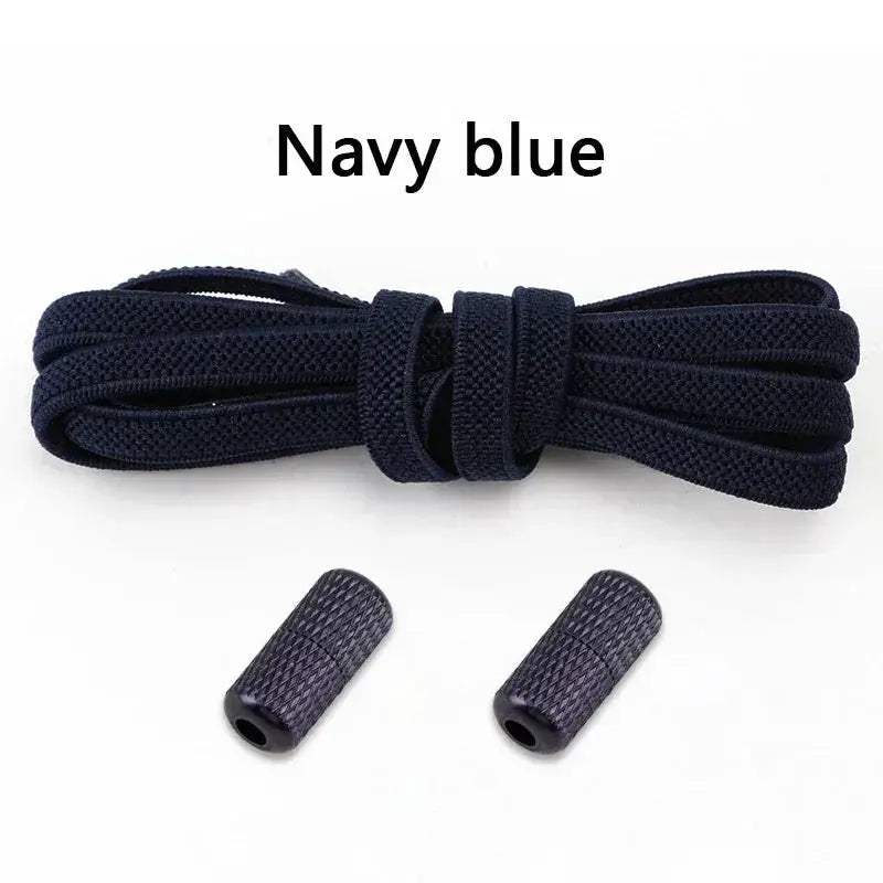  No Tie Elastic Shoelaces Sneakers Flat Stretch Laces -  ToylandEU™