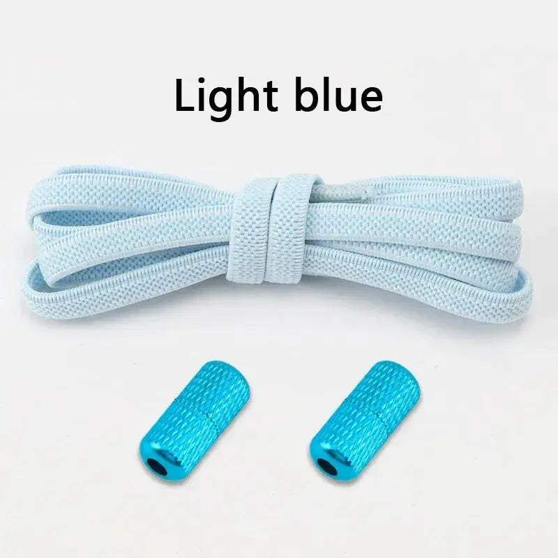  No Tie Elastic Shoelaces Sneakers Flat Stretch Laces -  ToylandEU™