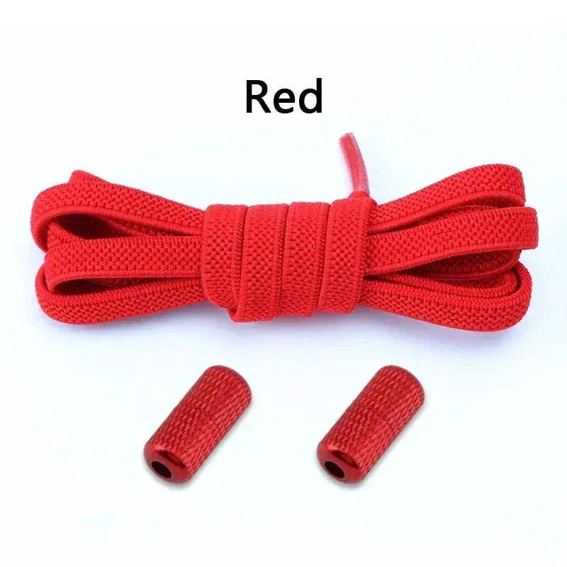  No Tie Elastic Shoelaces Sneakers Flat Stretch Laces -  ToylandEU™