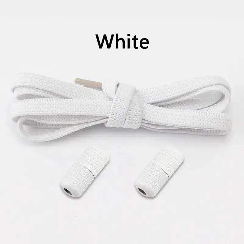 No Tie Elastic Shoelaces Sneakers Flat Stretch Laces -  ToylandEU™