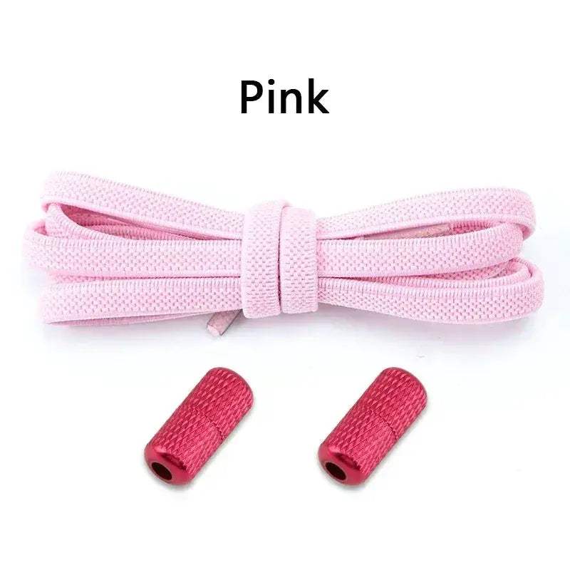  No Tie Elastic Shoelaces Sneakers Flat Stretch Laces -  ToylandEU™