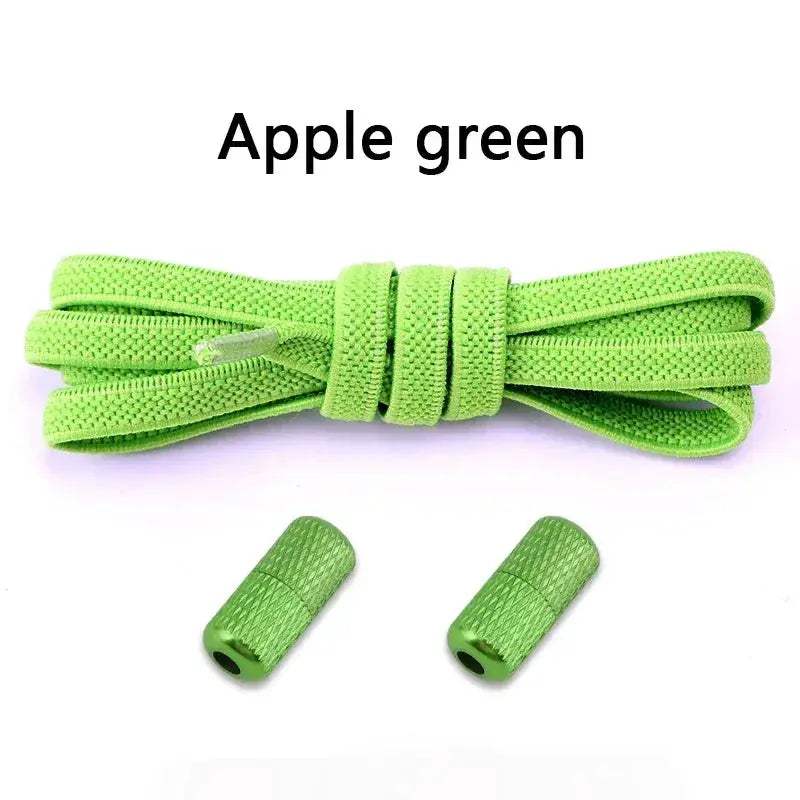  No Tie Elastic Shoelaces Sneakers Flat Stretch Laces -  ToylandEU™
