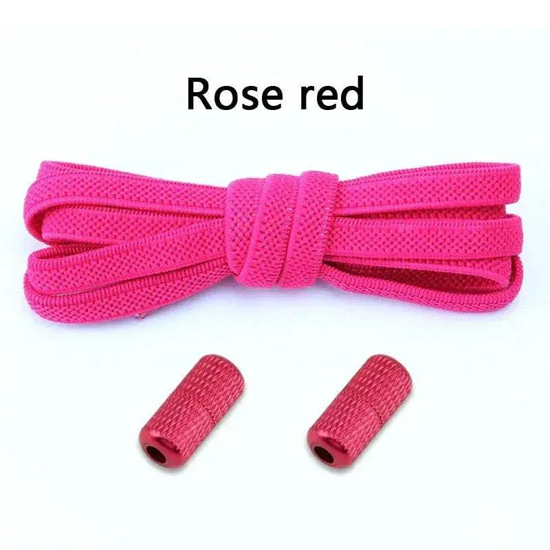  No Tie Elastic Shoelaces Sneakers Flat Stretch Laces -  ToylandEU™