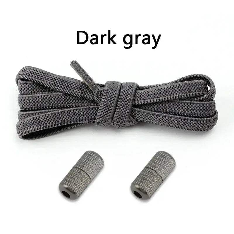  No Tie Elastic Shoelaces Sneakers Flat Stretch Laces -  ToylandEU™