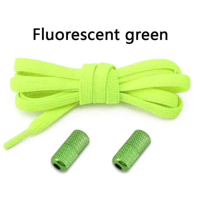  No Tie Elastic Shoelaces Sneakers Flat Stretch Laces -  ToylandEU™