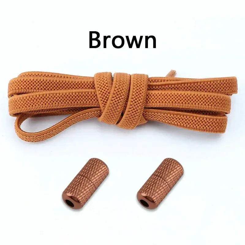  No Tie Elastic Shoelaces Sneakers Flat Stretch Laces -  ToylandEU™