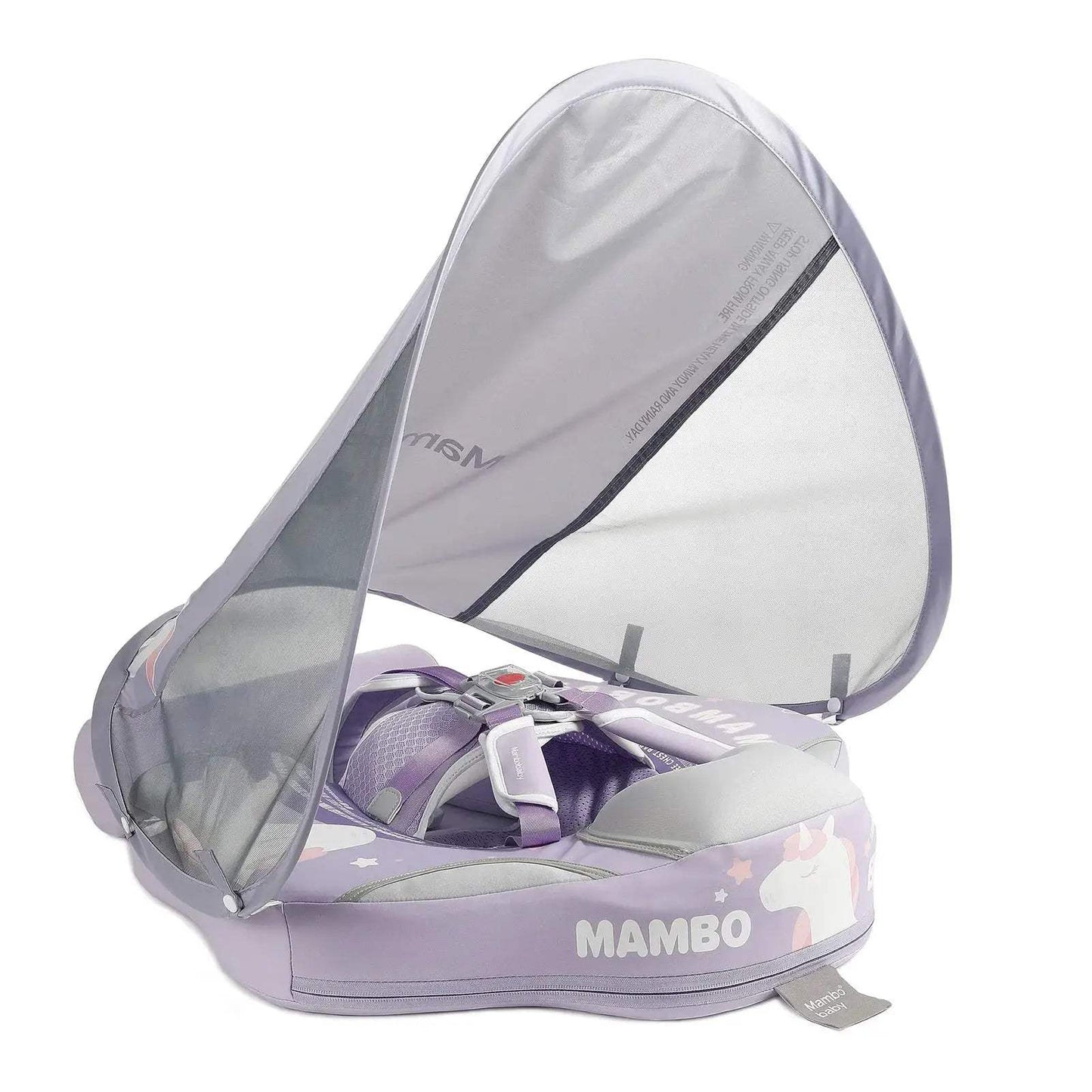 Non Inflatable Baby Swim Float With Durable Sun Canopy -  ToylandEU™