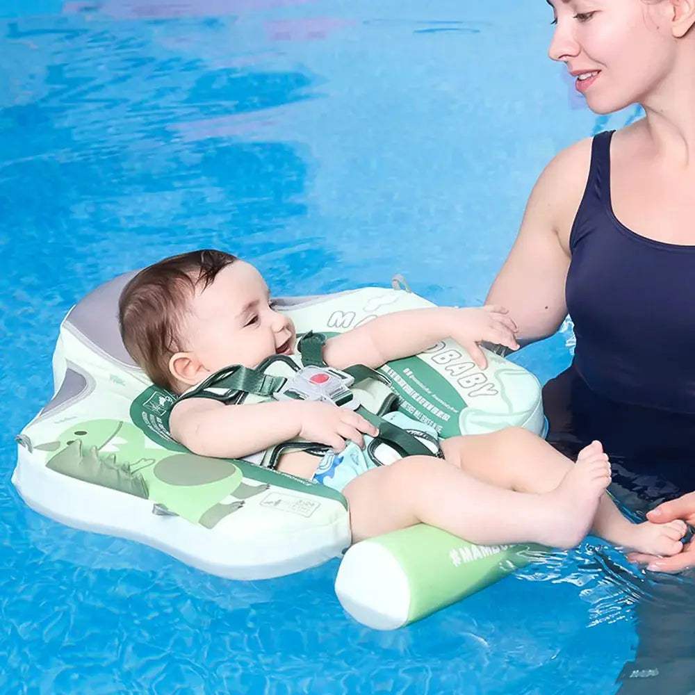  Non Inflatable Baby Swim Float With Durable Sun Canopy -  ToylandEU™