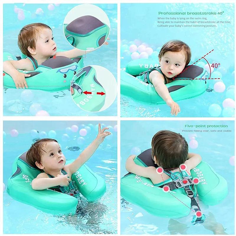  Non Inflatable Baby Swimming Float Seat Safe Pool Fun 
