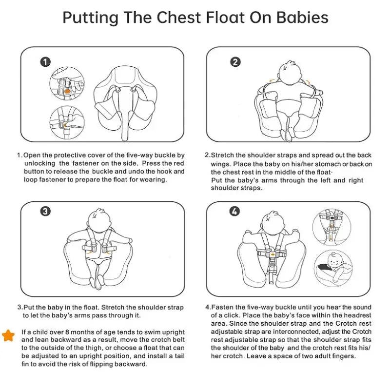  Non Inflatable Baby Swimming Ring for Waist Support -  ToylandEU™