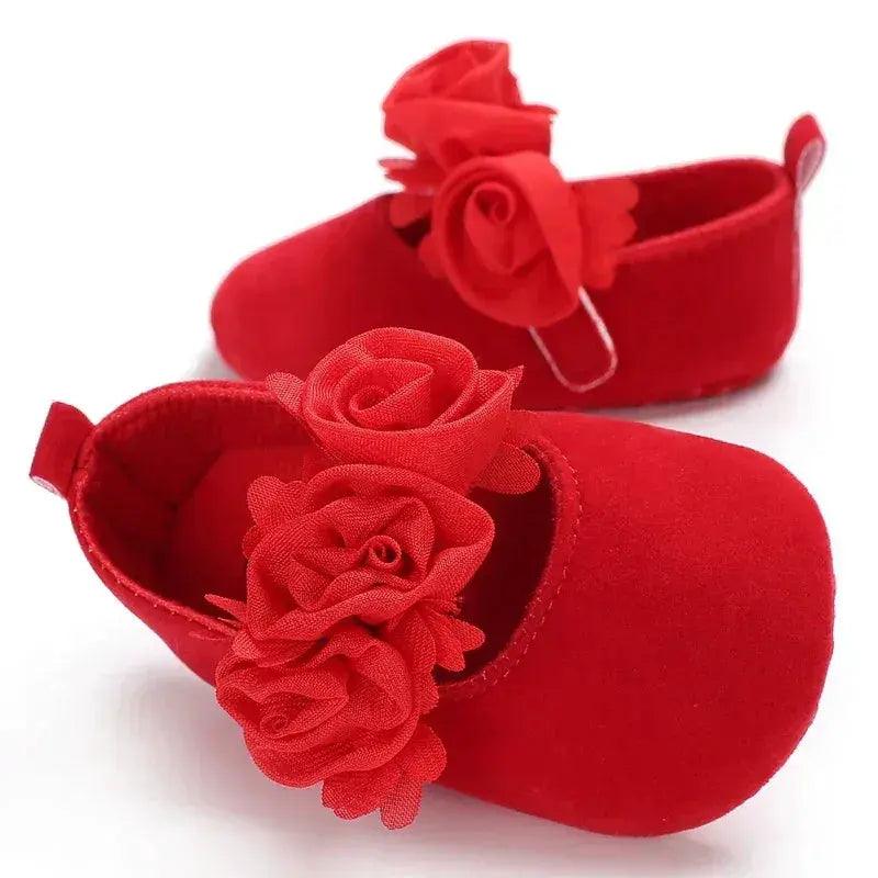  Non Slip Baby Shoes First Walkers Soft Fabric Sole -  ToylandEU™
