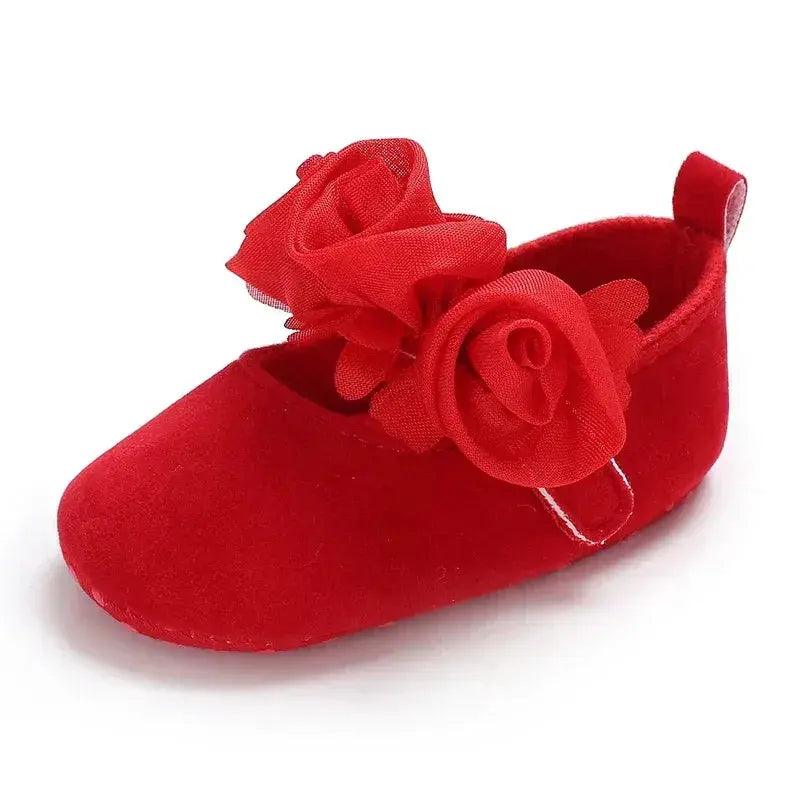  Non Slip Baby Shoes First Walkers Soft Fabric Sole -  ToylandEU™