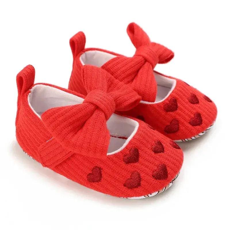  Non Slip Baby Shoes First Walkers Soft Fabric Sole -  ToylandEU™