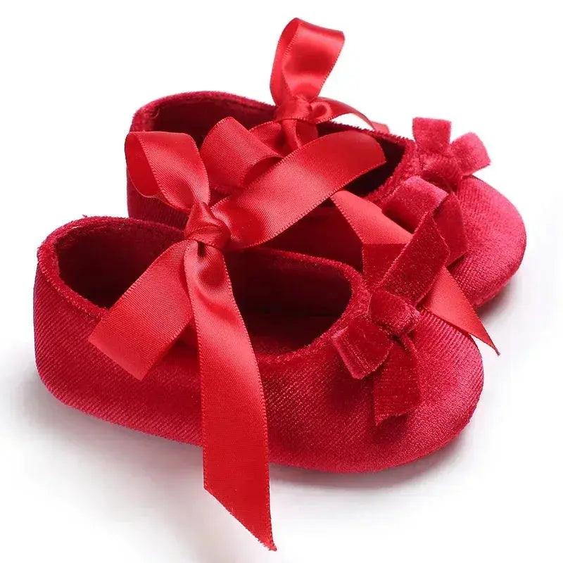  Non Slip Baby Shoes First Walkers Soft Fabric Sole -  ToylandEU™