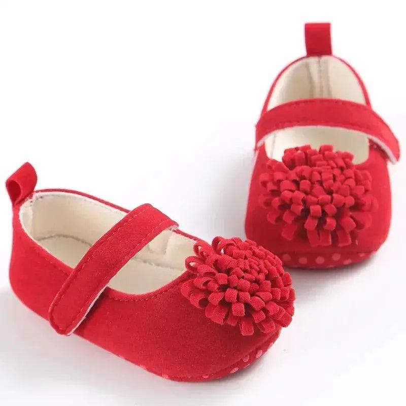  Non Slip Baby Shoes First Walkers Soft Fabric Sole -  ToylandEU™