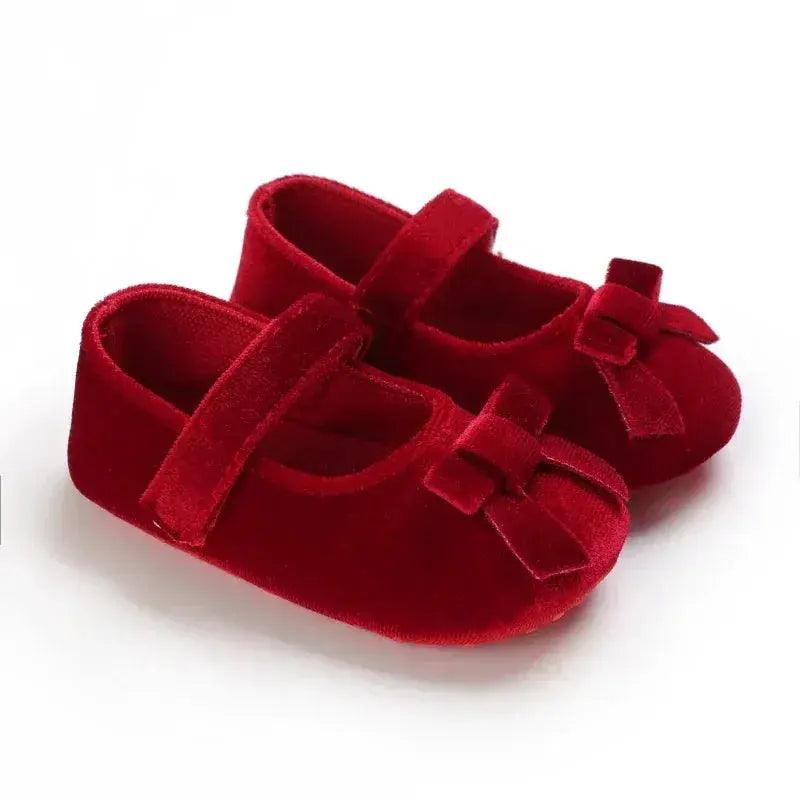  Non Slip Baby Shoes First Walkers Soft Fabric Sole -  ToylandEU™