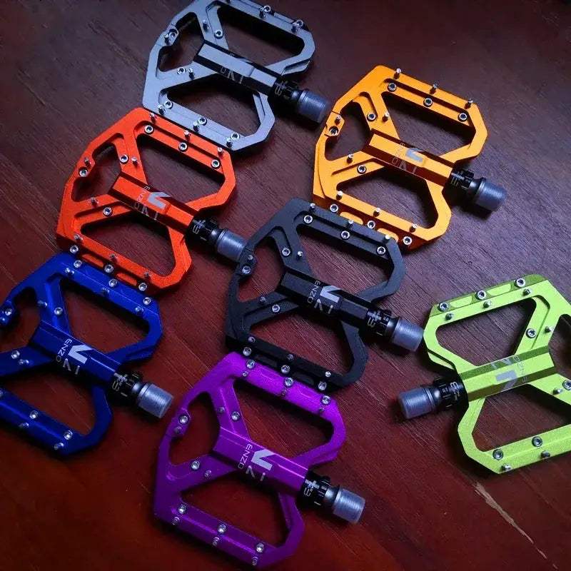 Non Slip Mountain Bike Pedals Aluminum Flat Platform - ToylandEU