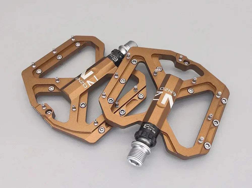 Non Slip Mountain Bike Pedals Aluminum Flat Platform - ToylandEU