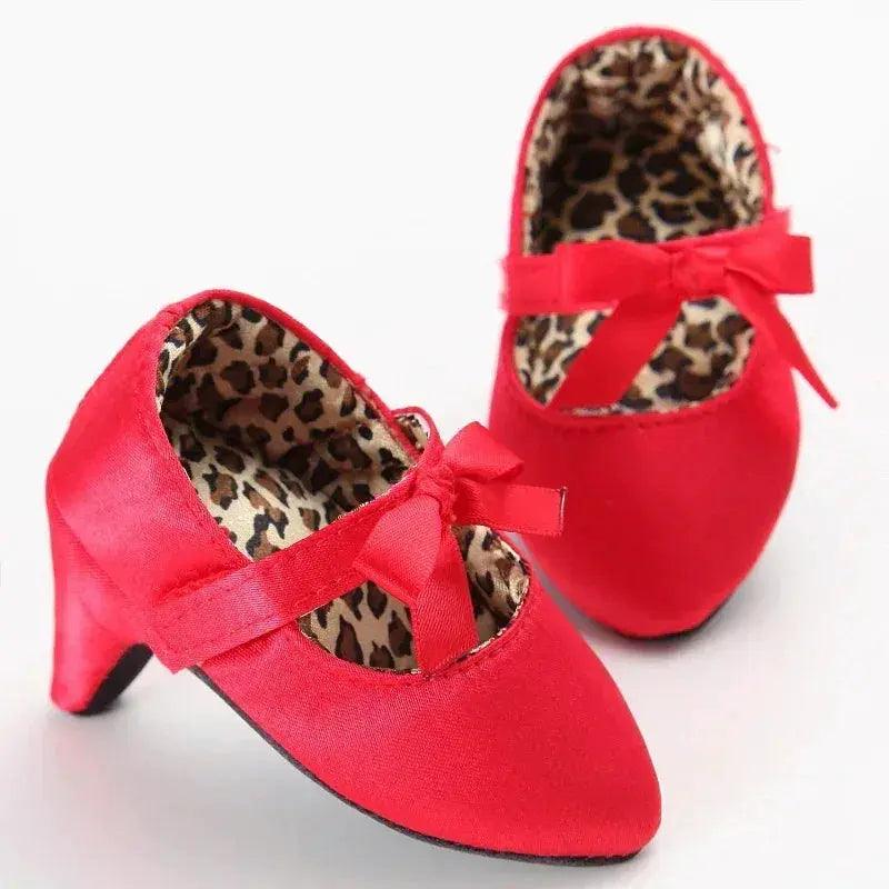  Non Slip Soft Baby Toddler Shoes For Girls With Bow -  ToylandEU™