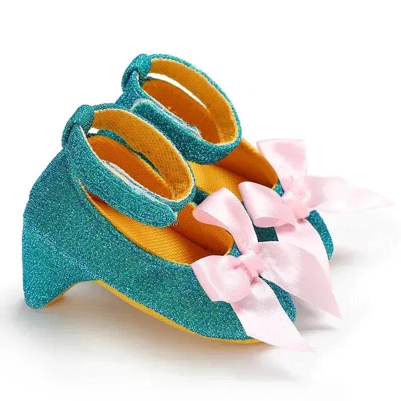  Non Slip Soft Baby Toddler Shoes For Girls With Bow -  ToylandEU™