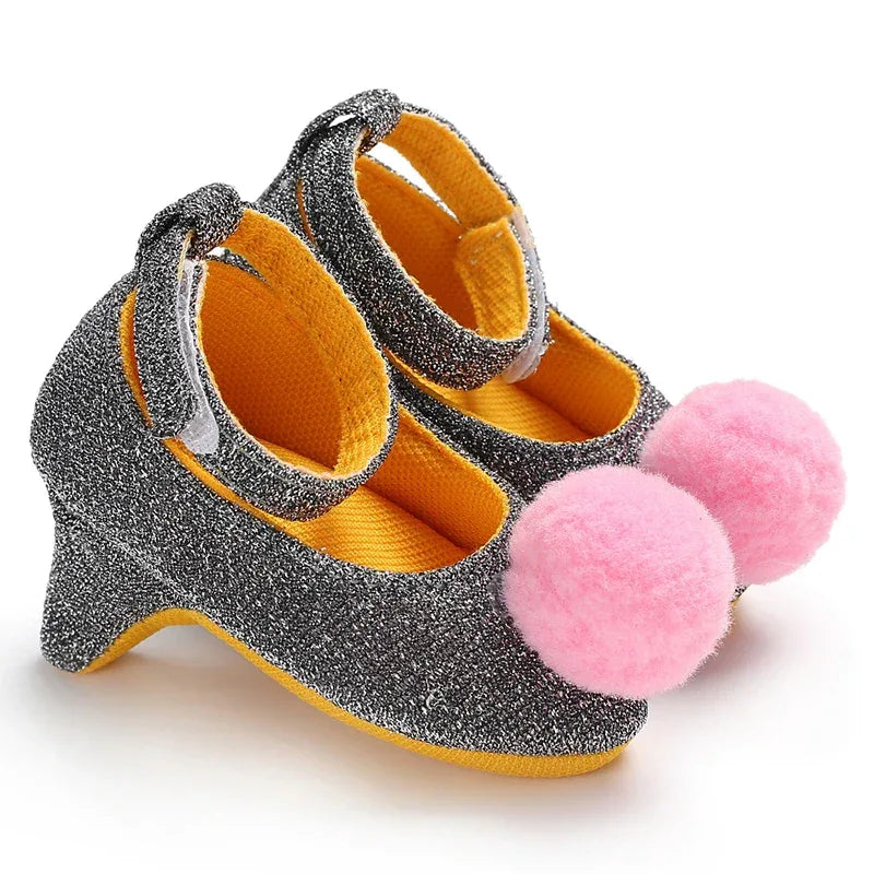 Non Slip Soft Baby Toddler Shoes With Bow For Girls - ToylandEU
